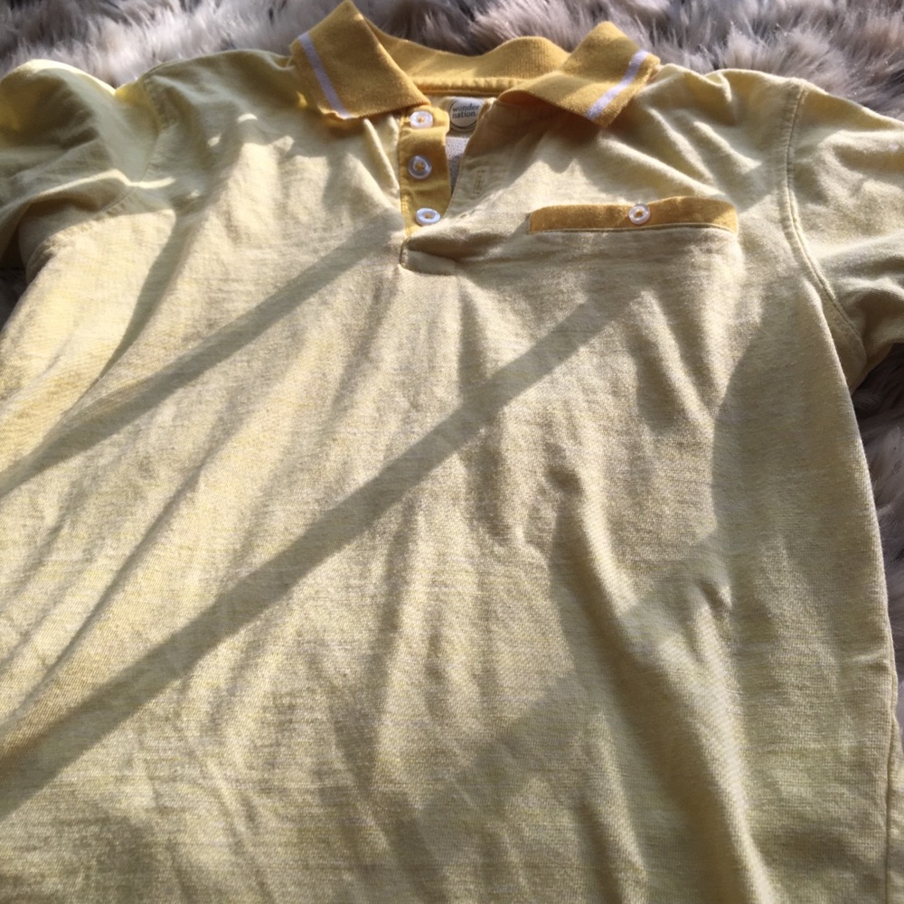 Yellow Collar Shirt